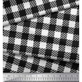 thumbnail image 3 of Soimoi Poly Georgette Fabric Gingham Check Fabric Prints by Yard 52 Inch Wide, 3 of 3
