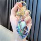 thumbnail image 4 of Cute Conch Keychain Colorful Large Conch Key Ring Car Key Decorative Backpack Keyring, 4 of 4