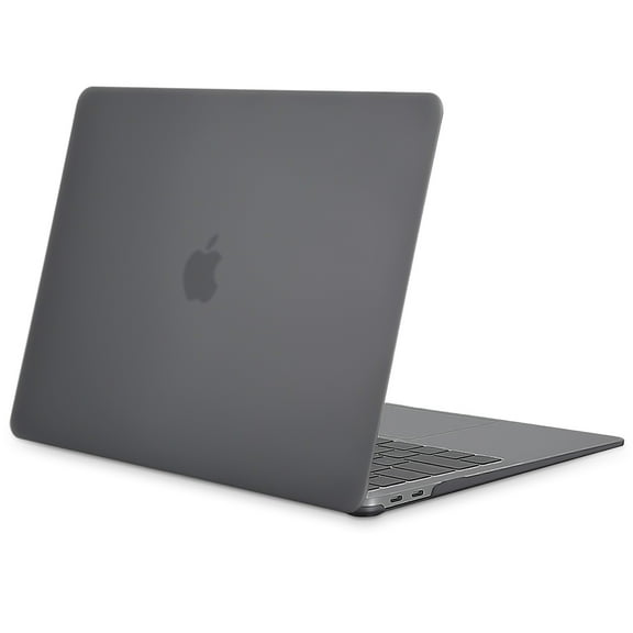 Mosiso MacBook New Air 13 Inch Case 2018 A1932 Plastic Hard Case for Newest MacBook Air 13 with Touch ID, Gray