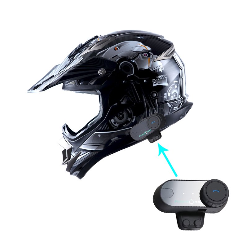 Bluetooth dirt bike online helmet