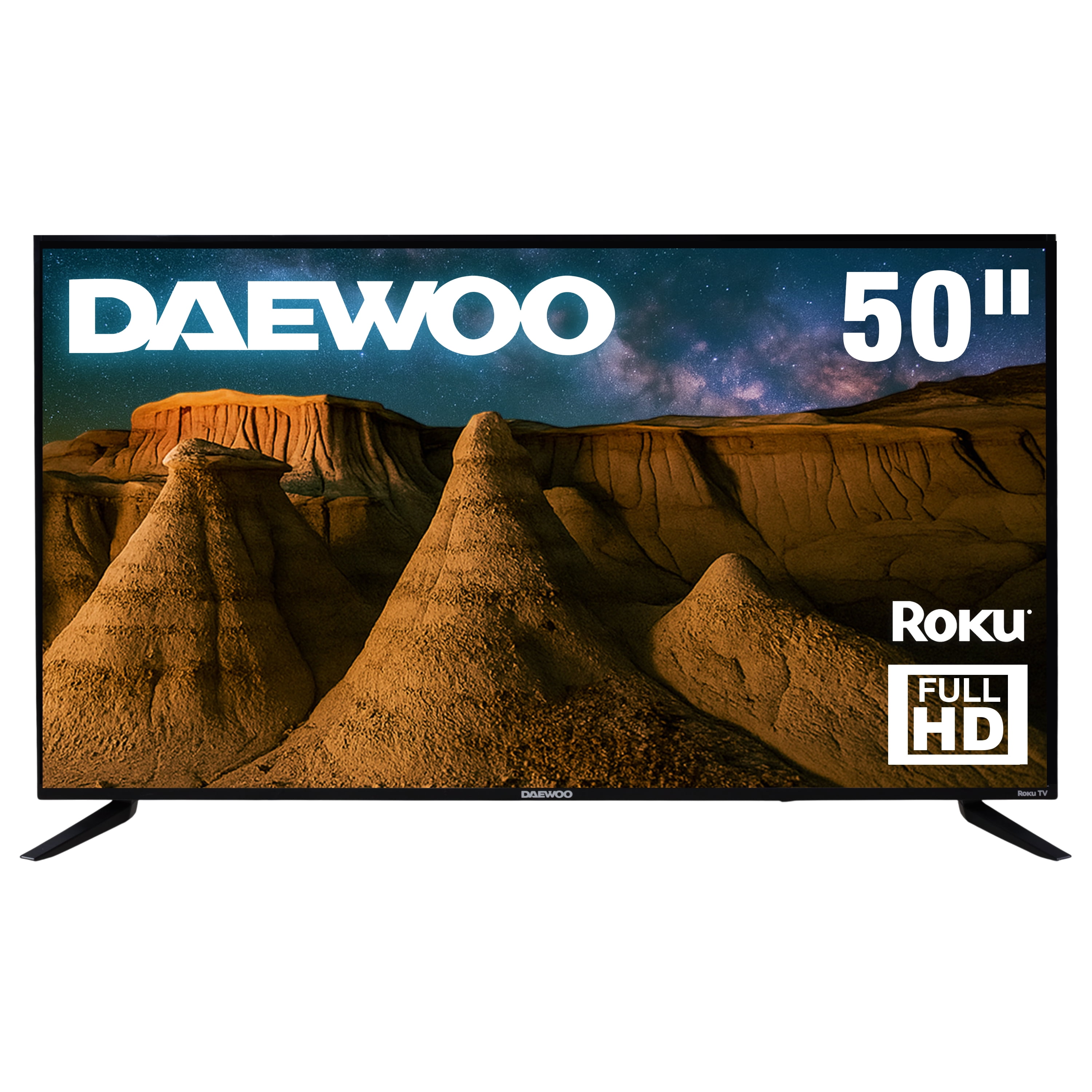 Daewoo Daewoo Pantalla Televisión Smart Tv 50 Pulgadas Led 4k Uhd Roku Dolby Audio 4 Hdmi 2 Usb 1 Av Daw50ur