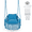 Blue, variant on ELLEGNT Macrame Hanging Swing Chair - Includes 2 Removable Cushions, Strong Polyester‑Cotton Rope Construction, Beige
