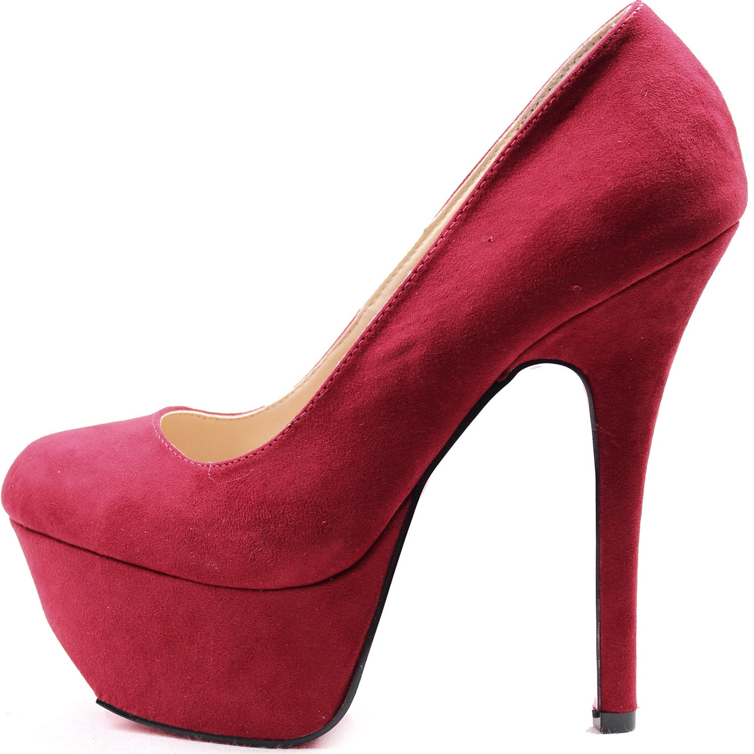 qupid red heels