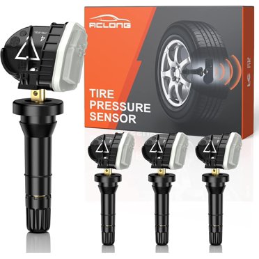 Set Of 4 TPMS Tire Pressure Sensors For GM, Buick, Chevrolet – 13586335, 13598771 – Direct Fit, 1 Year Warranty