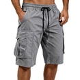 thumbnail image 2 of Trgacdwlo Cargo Shorts for Men Lightweight Athletic Shorts for Men Hiking Running Quick Dry Elastic Waist Men Shorts Casual with Pocket, 2 of 9