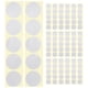 thumbnail image 1 of Pegatinas de estalle auto adhesivo de 200pcs para certificados y premios con borde de vieira para sobres de graduación y documentos oficiales de plata, 1 of 5
