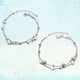 thumbnail image 2 of Pulsera de doble capa con cuentas de transferencia, cuentas redondas, estrella de cinco puntas, estilo coreano para mujer, estilo japonés y coreano, simple, combinable, fresca y única, joyería de mano, 2 of 5