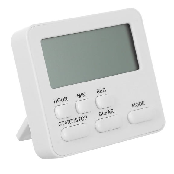 Masteelf  Multifunction Timer Large Classroom Digital Alarm Clock Timers Student White