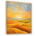 thumbnail image 2 of Designart "Melodic Sunrise In The Prairies" Prairies Floater Framed Canvas Art Print, 2 of 5