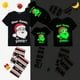 thumbnail image 3 of Pijama luminoso a juego de Navidad, conjunto de pijamas navideños, Santa We Good, 3 of 3