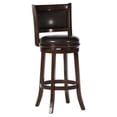 thumbnail image 4 of Ergode 46829-VV 29" Augusta Swivel Stool, Cappuccino with Dark Brown PU, 4 of 4