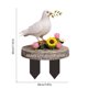 thumbnail image 3 of CaiYueKe Anti War Sign Peace Symbol Floor Decoration Yard Stake Garden Flag Protest Art Acrylic Signage Outdoor Memorial Event Display Unity Message Plaque Campaign Lawn Ornament, 3 of 7
