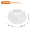 thumbnail image 2 of Corner Protectors, 12 Pack 30x30x25mm - Edges Protectors Guards, Spherical Table Corner Bumper (Transparent), 2 of 5