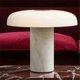 thumbnail image 5 of Lámpara de mesa de cristal de mármol simple for sala de estar, dormitorio y mesita de noche., 5 of 5