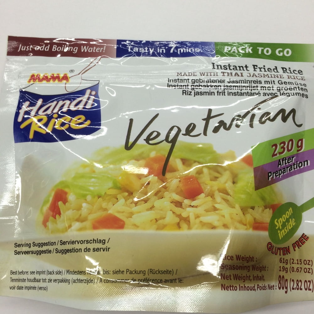 Mama Instant Handi Rice Vegetable 2.82oz