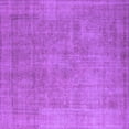 thumbnail image 1 of Ahgly Company Indoor Square Oriental Purple Industrial Area Rugs, 5' Square, 1 of 4