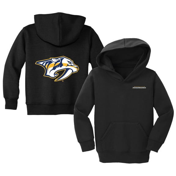Toddler Chad & Jake Black Nashville Predators Pullover Hoodie