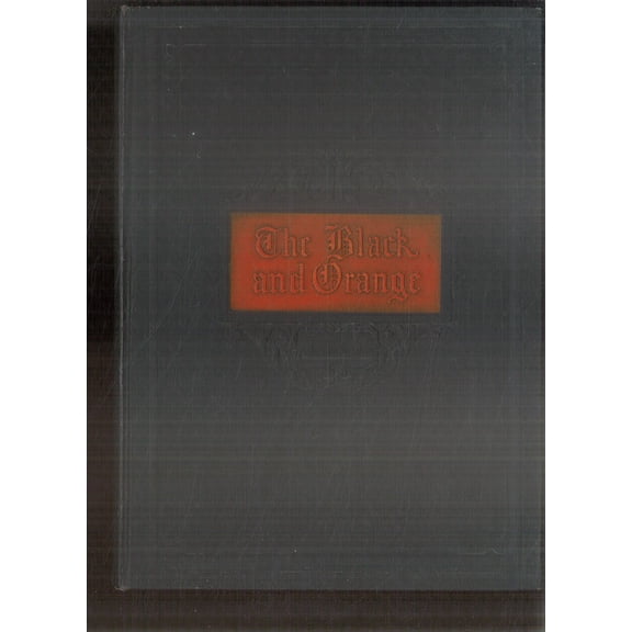 (Custom Reprint) Yearbook: 1930 Thayer Academy - Black and Orange Yearbook (Braintree, MA)