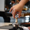 thumbnail image 4 of Stainless Steel Coffee Tampers Ripple Base Self Leveling Tamper Coffeeware 58mm, 4 of 8