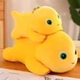 thumbnail image 4 of Juguete de peluche de dragón de leche de Nailong, animales de peluche, dinosaurio con corazón, flor de Rosa, peluches para niños, regalo de cumpleaños, 4 of 5