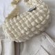 thumbnail image 5 of Monedero Lady Casual Cloud con broches Satchel Bags para fiesta (blanco), 5 of 7