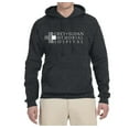 thumbnail image 2 of Grey Sloan Grey's Anatomy Pop Unisex Graphic Hoodie Sweatshirt, Heather Black, 3XL, 2 of 3