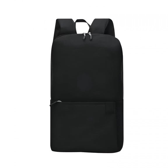 AOMRCOL Laptop Bag for College Students and Short Travel,with Separate Computer Compartment,Fits 13.3 Inch Tablets,Phones and Small Digital Gear,Nylon,Black