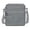 Gray, variant on Women Nylon Purse Waterproof Crossbody Shoulder Bag Casual Messenger Bag Handbag Multi Zipper Pockets Bag (Black)