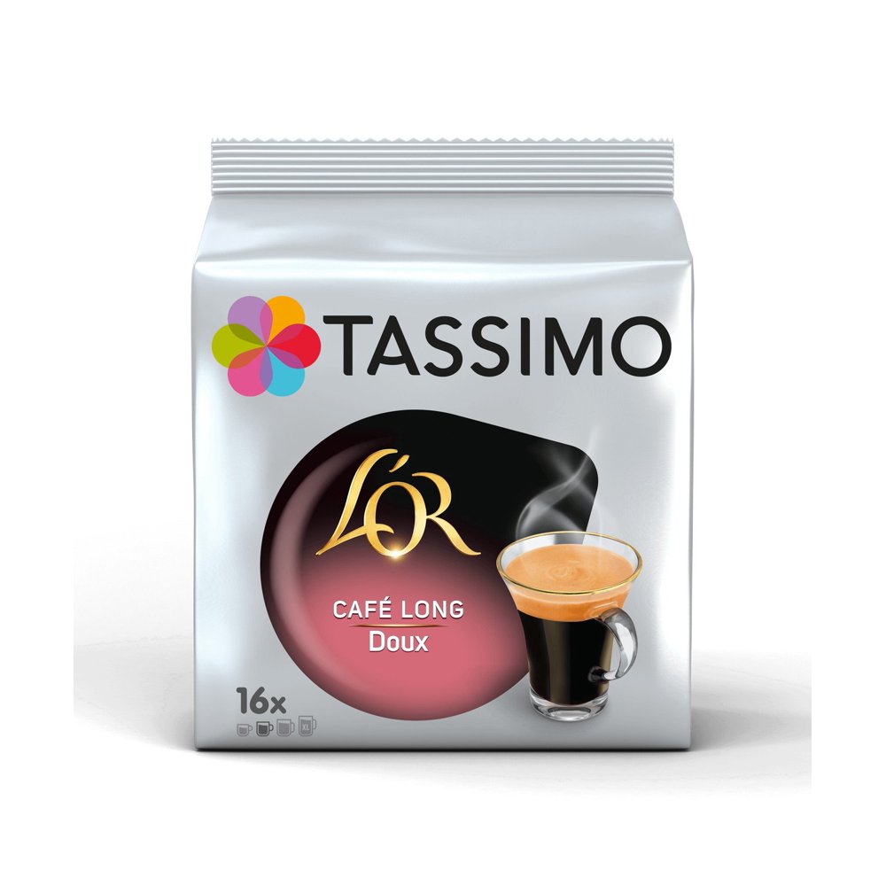 Tassimo LOr Cafe Long Doux Mild, Elegant, Subtle Coffee