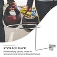 thumbnail image 3 of 2pcs Motorcycle Accessories Helmet Rack Wall-mounted Hooks Bracket for Hats, 3 of 7
