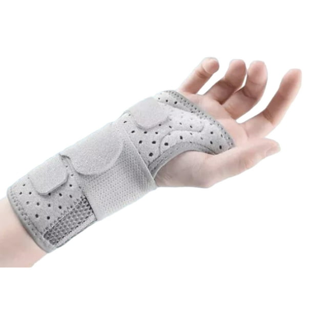 Decodeary Support And Ergonomic Wrist Brace For Arthritis Pain Relief Th-umb Protector Splint Right Grey - Right hand M