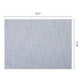 thumbnail image 6 of Unique Bargains 4Pcs Rustic Cotton Linen Blend Placemats Light Blue 15.7x11.8inch, 6 of 6
