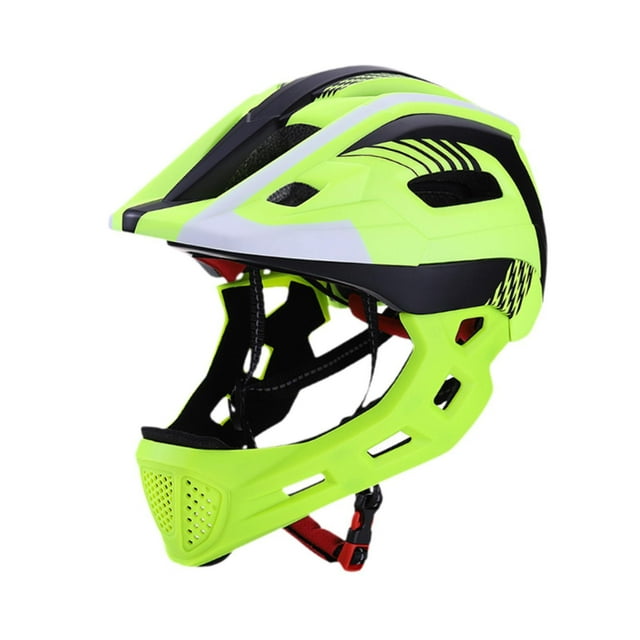 Casco de bicicleta para niños, casco de bicicleta de montaña de carretera, casco de ciclismo, casco portátil cómodo para niños para equipo de ciclismo negro amarillo brillante