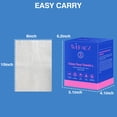 thumbnail image 5 of Yoneston Disposable Face Towels 150 Ct, Biodegradable Face Towelette Skin Clean Washcloth for Sensitive Skin, Makeup, Cleansing, Nursing, Travel, 5 of 10