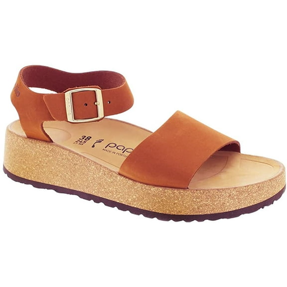 Birkenstock Womens Glenda Nubuck Pecan 36 N