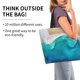 thumbnail image 2 of Balery Beach Bolsa Tote Estilo Estético con Cremalleras, Bolsa de Hombro, Bolsa de Compras Grande y Plegable, 2 of 8