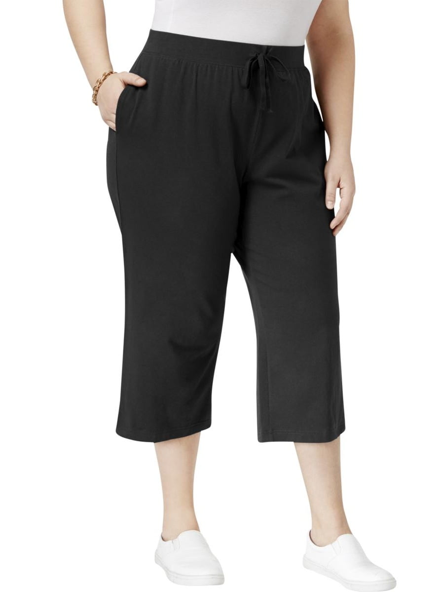 karen scott knit pants