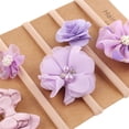 thumbnail image 3 of lanema Infant Nylon Headbands Sweet Girls Hairbands Set for Photoshoots and Gatherings, 3 of 17
