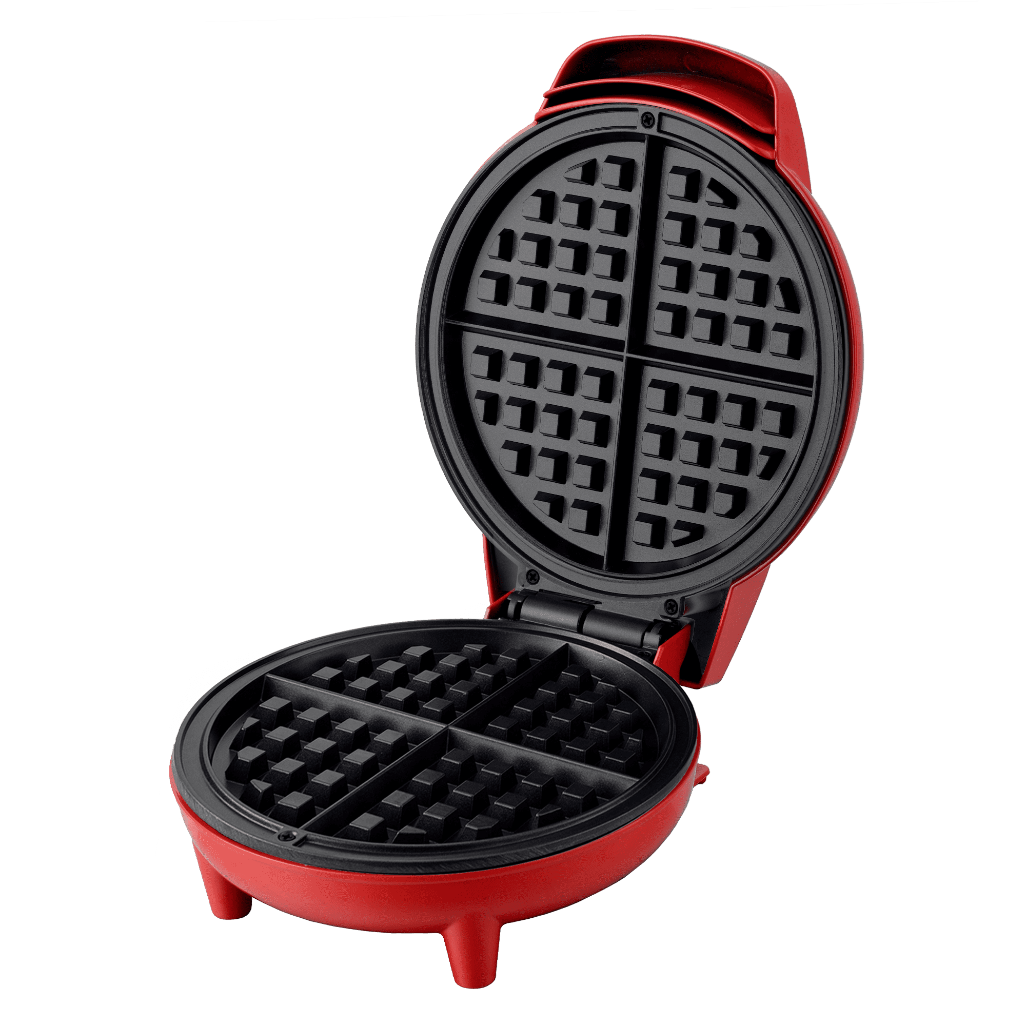 Courant Waffle Maker 7-inch Round Waffles in Less Then 5 minutes Delicious Belgian Waffles, Nonstick, Durable