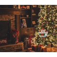 thumbnail image 4 of Adornos navideños, 2020 Familia De Supervivientes Personalizada De Navidad 2020 Decoraciones navideñas Diy Nombre Bendición Resina Muñeco De Nieve Árbol De Navidad Pluma Colgante, 4 of 4