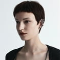 thumbnail image 6 of SIEYIO Hollow Flame Ear Wrap Earring Cool Sweet Style Metal Flame Ear Cuff Earring, 6 of 11