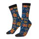 thumbnail image 1 of Balery Funny Steam Train Calcetas Largas con Estampado para Hombre y Mujer – Suaves y Transpirables, Talla Única (US 5-11), 1 of 6
