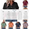 thumbnail image 3 of Craaazy Ladies Oversized Short Sleeve Tunic Tops, Lightweight Cotton Shirt, Turndown Collar Button Up Blouse with Chest Pockets for Everyday Outfits Gifts, 3 of 6