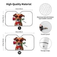 thumbnail image 3 of KAKALAD Valentines Dog With A Red Rose In Mouth 01 Universal Windshield Car Sun Shades Accordion Folding Auto Aluminum Sunshade 51"x 27.5", 3 of 9
