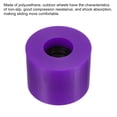 thumbnail image 3 of Unique Bargains Roues de Longboard 60mm Roues de Planche à Roulettes Roues de Rue pour Skateboards Roues de Cruiser 78A, Violet 4 Pack, 3 of 4