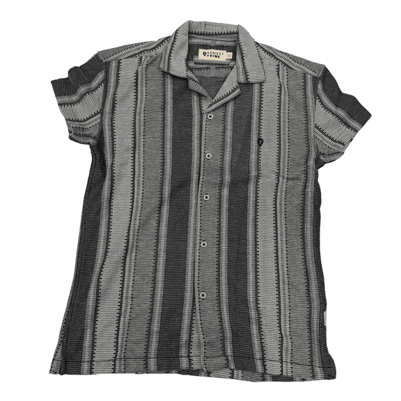 Sunset x Vine Men's Shirt Short Sleeve 92 Stone Small