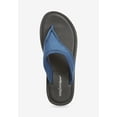 thumbnail image 5 of Comfortview Women's The Sylvia Soft Footbed Thong Slip On Sandal, 5 of 6