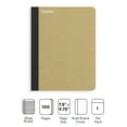 thumbnail image 2 of Staples Premium Composition Notebook 7.5" x 9.75" Wide Ruled 100 Sheets Brown 3/Pack ST52119NVS, 2 of 4