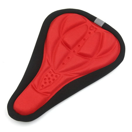 3D Gel Silicone Cycling Bicycle Saddle Cushion Seat Cover Soft Pad (Best Energy Gels For Cycling)