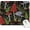 Rouge Noir, variante sur Tapis de Souris de Jeu en Marbre Bleu Texture Personnalisée Base en Caoutchouc Antidérapante, 9.5x7.9 Pouces, Ajoute un Style Moderne et Élégant à Votre Bureau d'Ordinateur